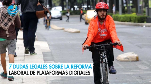 7 dudas legales sobre la reforma laboral de plataformas digitales