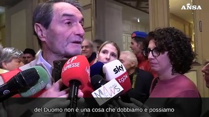 Milano, Fontana: "A Capodanno in piazza Duomo fatti di gravita' assoluta"