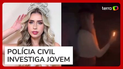 Miss perde coroa após jogar bombinhas em gatos no Paraná