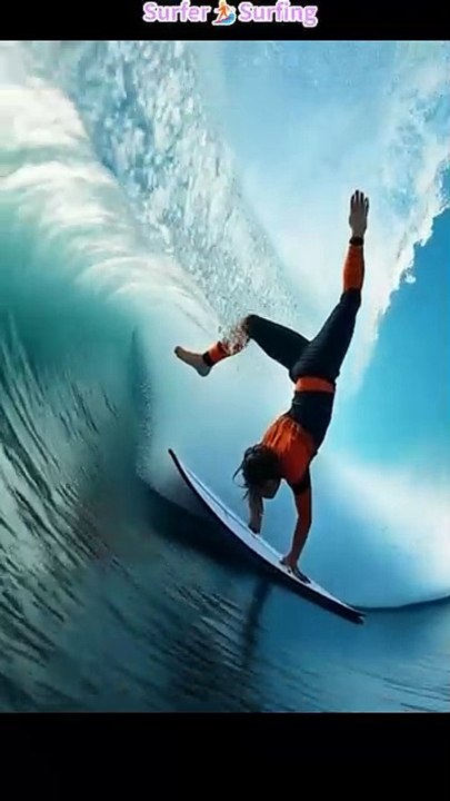 🏄 Surfer□Surfing History: Surfing was started by Polynesians thousands of years ago. 🏄