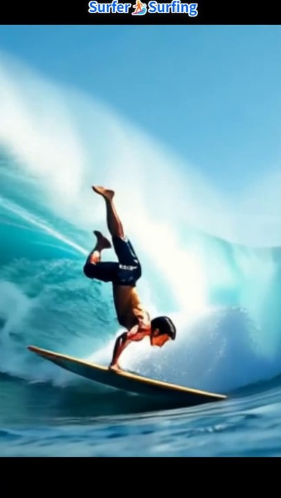 🏄 Surfer□Surfing History: Surfing was started by Polynesians thousands of years ago. 🏄