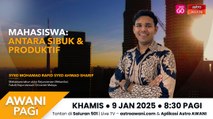 AWANI Pagi: Mahasiswa: Antara sibuk & produktif