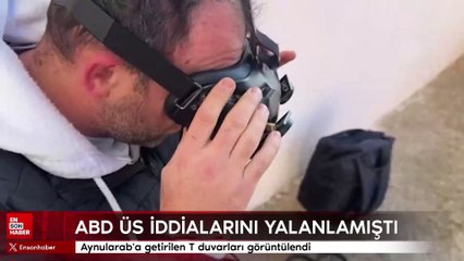 ABD, Suriye'de askeri üs iddialarını yalanlamıştı! Drone ile görüntülendi