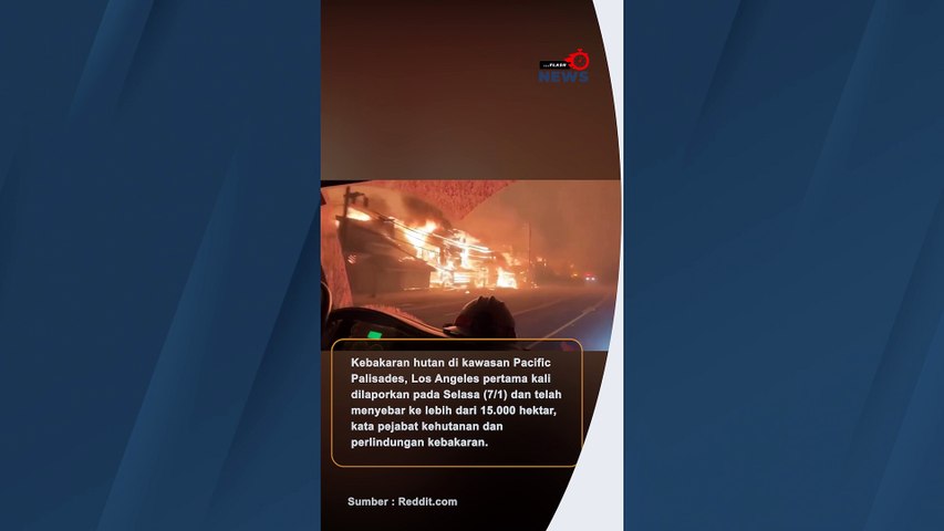 Lima orang tewas dalam kebakaran di Los Angeles Amerika Serikat