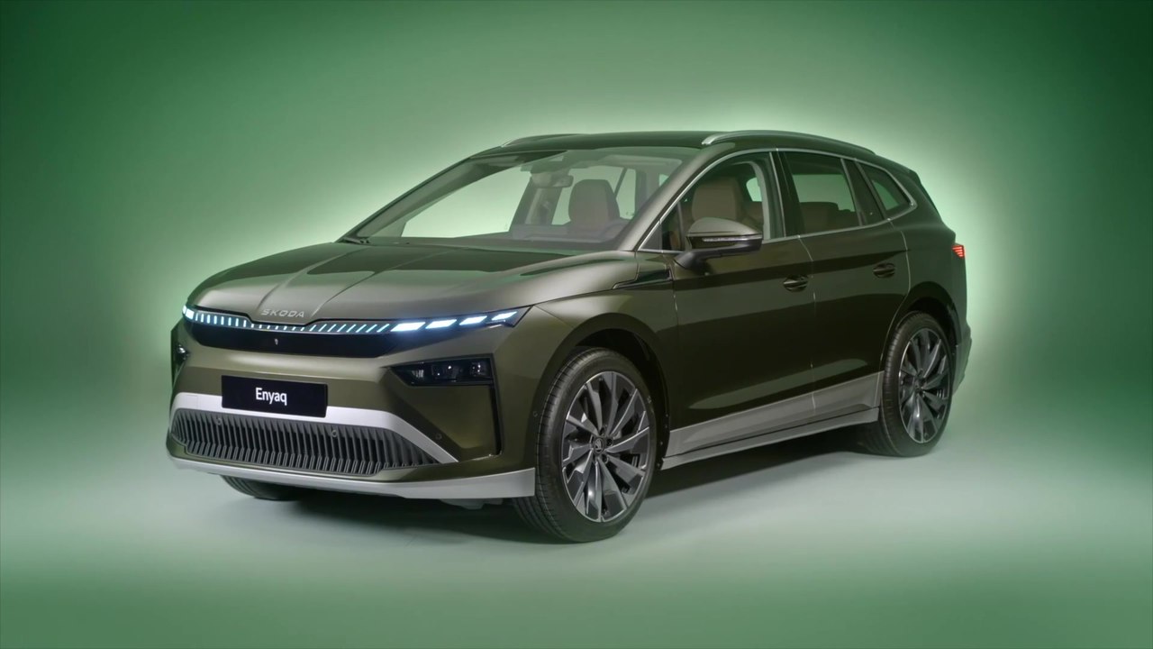 Der neue Škoda Enyaq - Eines der erfolgreichsten Elektrofahrzeuge Europas tritt in die Modern Solid-Ära ein