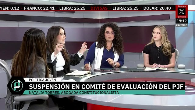 ¿Qué está pasando con la suspensión en el Comité de Evaluación del Poder Judicial? | Política Joven