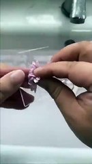 DIY Nano Tape Craft_ Beautiful Flower Water Balls_DIY _nanotape _handmade _foryou(360P)