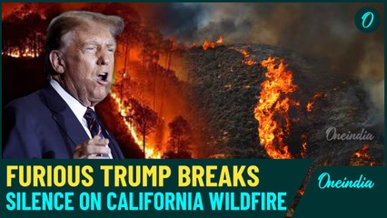 Palisades California Wildfire Latest: Trump Blasts Biden Says Biggest & Most Valuable Homes Burnt