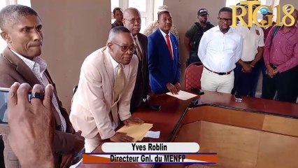 Timo Fritz enstale kòm direktè depatmantal Nò edikasyon.