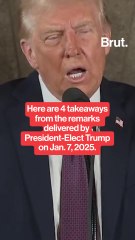 Here's what Trump said ahead of becoming President