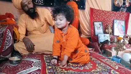 महाकुंभ 2025 के सबसे कम उम्र के संत बने आकर्षण का केंद्र