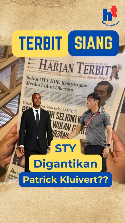STY Digantikan Patrick Kluivert