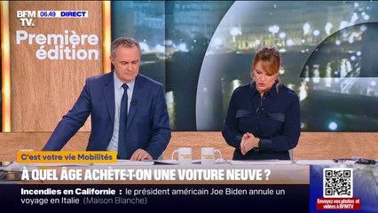 À quel âge achète-t-on une voiture neuve ?