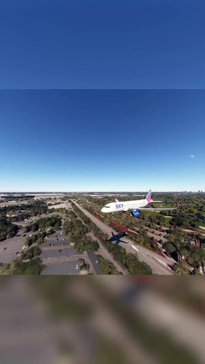 Flawless Touchdown: SKY A320neo at MacDill Air Force Base (MCF), Tampa, USA #flights #fly #flightlovers #Canada #USA #Japan  #aviation #flying #FlyingLovers #aviationlovers