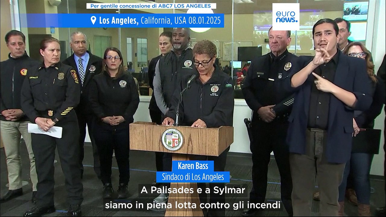 Incendi a Los Angeles: almeno 5 morti, Biden annulla il viaggio in Italia