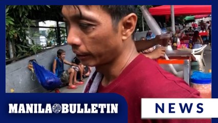 A devotee shares his experience during Traslacion 2025