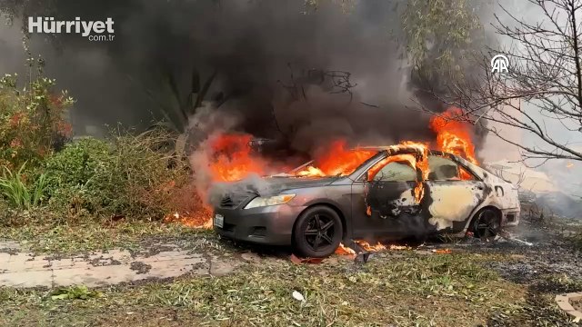 Los Angeles'ta orman yangınları nedeniyle binlerce kişi tahliye edildi