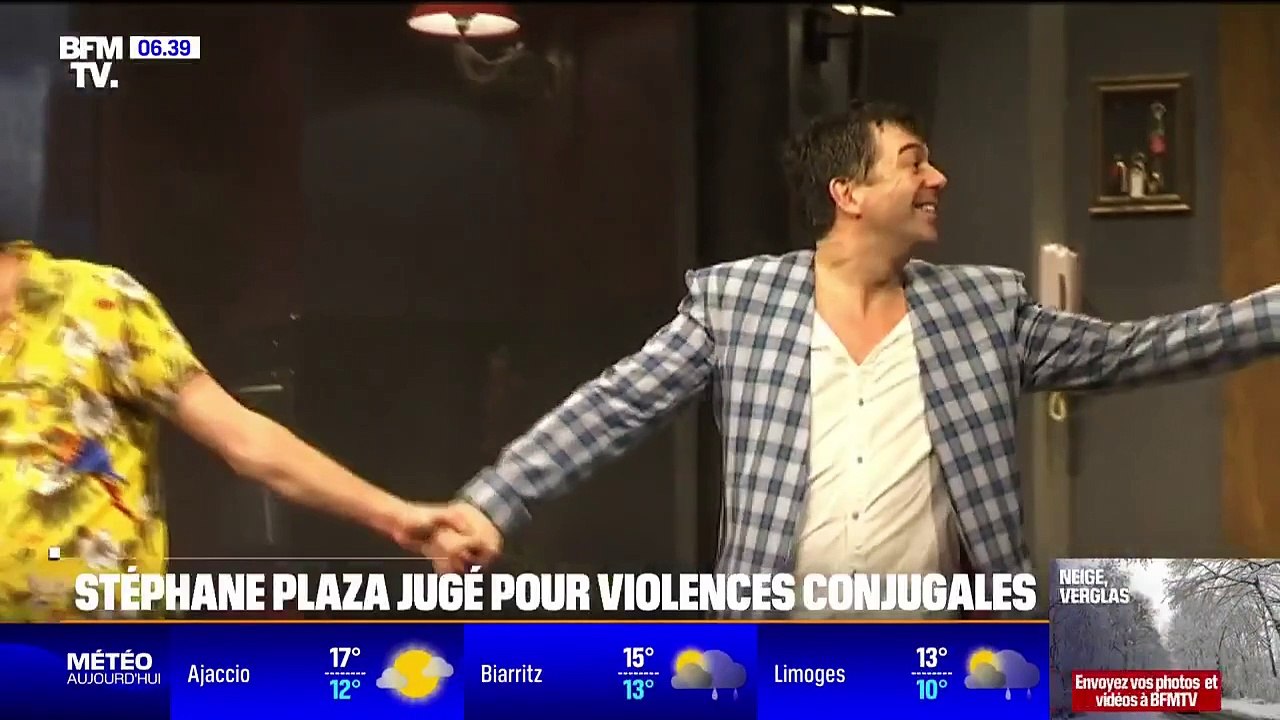 Stéphane Plaza est  jugé devant le tribunal correctionnel de Paris pour des violences régulières sur deux anciennes compagnes, ce qu'il conteste.
