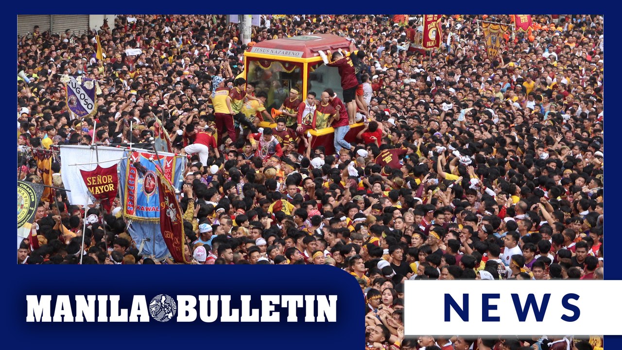 Thousands of devotees fills Ayala Boulevard in Traslacion 2025