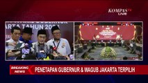 Suswono Hadir di Penetapan Pramono Anung dan Rano Karno Jadi Gubernur dan Wagub Terpilih Jakarta