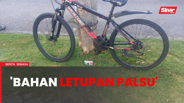 Penduduk gempar jumpa objek menyerupai bahan letupan buatan sendiri