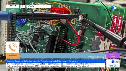 09/01/2025 - ici matin par ici Isère en vidéo