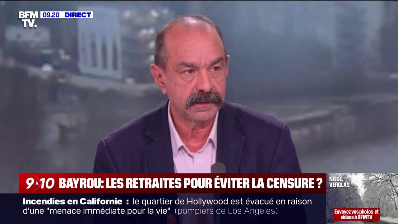 Réforme des retraites: "Le sujet qui doit être posé, c'est comment on finance la protection sociale en France", estime Philippe Martinez, ancien secrétaire général de la CGT
