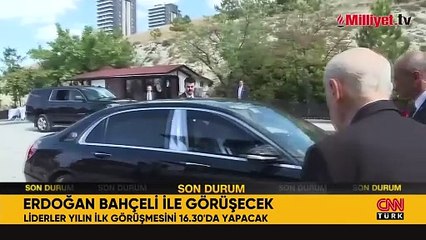 Erdoğan ile Bahçeli bugün saat 16.30'da görüşecek