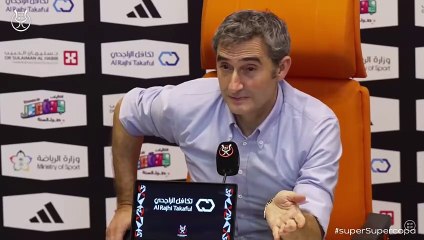 Valverde: "No hay intención, pero el árbitro aplicó las reglas"