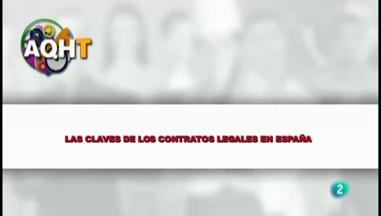 LAS CLAVES DE LOS CONTRATOS LEGALES EN ESPAÑA