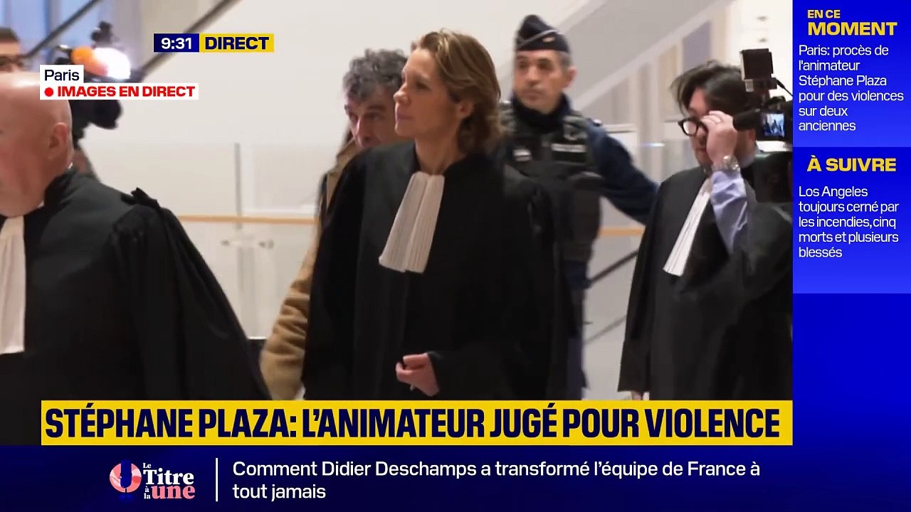 Regardez la première apparition publique de Stéphane Plaza depuis les accusations : Il était ce matin au tribunal entouré de ses avocats - VIDEO