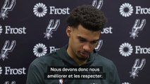 Spurs - Wembanyama sur les Bucks : “Ils étaient meilleurs que nous, ils sont fantastiques cette saison”