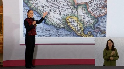 « Le président Trump a été mal informé », réagit la présidente du Mexique aux provocations du candidat élu