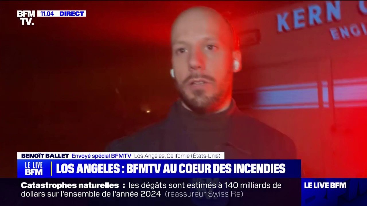 Incendies à Los Angeles: les feux ont ravagé 7.000 hectares