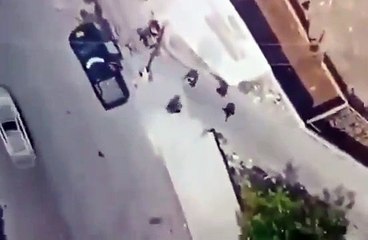 Drone flagra fuga de criminosos que invadiram prédio da Fiocruz