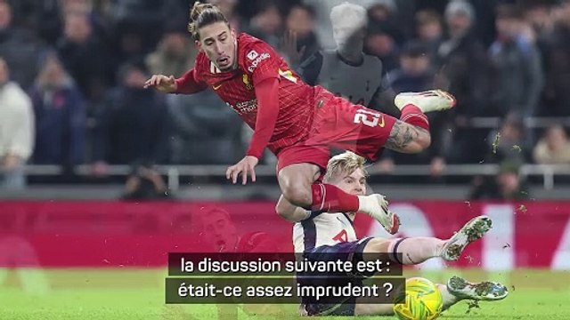 Pour Slot, il n’y pas de débat sur un deuxième carton jaune pour Bergvall