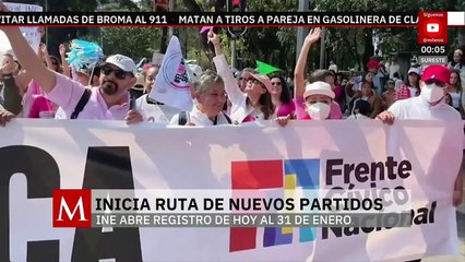 El INE lanza convocatoria para la creación de un nuevo partido político