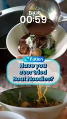 Have you ever tried Boat Noodles?