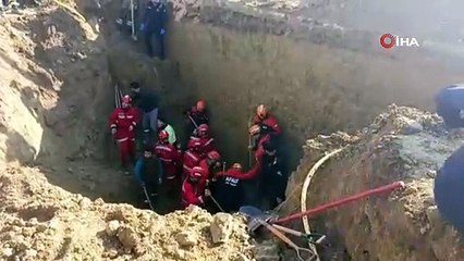Kanalizasyon bağlantısı inşaatında göçük: 1 ölü