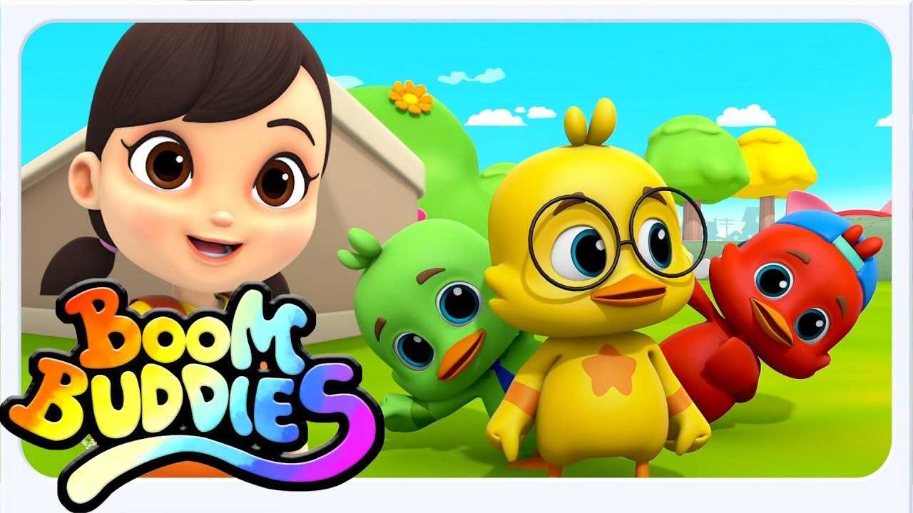 Boom Buddies Cinq Petits Canards + Plus Nombres Chanson et Comptines pour Enfants