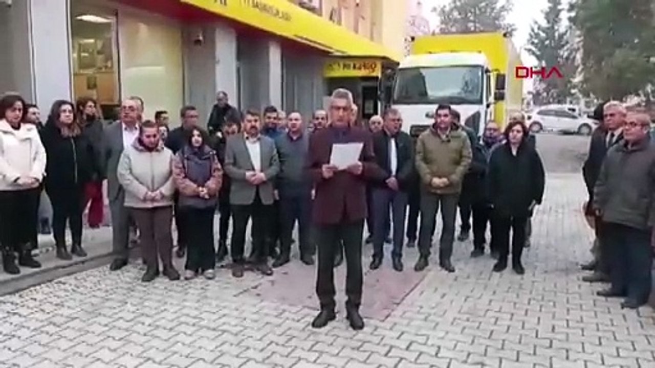 BURDUR - Rize'de 2 PTT çalışanının öldürülmesi, Burdur'da protesto edildi (VİDEO EKLENDİ)