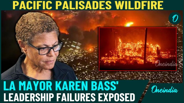 Pacific Palisades Wildfire: LA Mayor Karen Bass Cut Fire Dept. Funding By $17.6m To Benefit Homeless