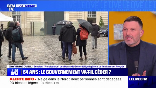 Pour Xavier Iacovelli (Renaissance), la réforme des retraites est indispensable