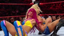 FULL MATCH - Charlotte Flair vs. Sasha Banks - Women's Title Match Raw, July 25, 2016