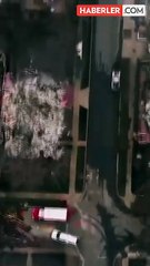 Öncesi ve sonrası fotoğraflarla Los Angeles yangının yarattığı yıkımı gösteriyor