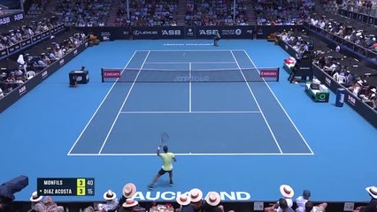Auckland - Monfils en demi-finale !
