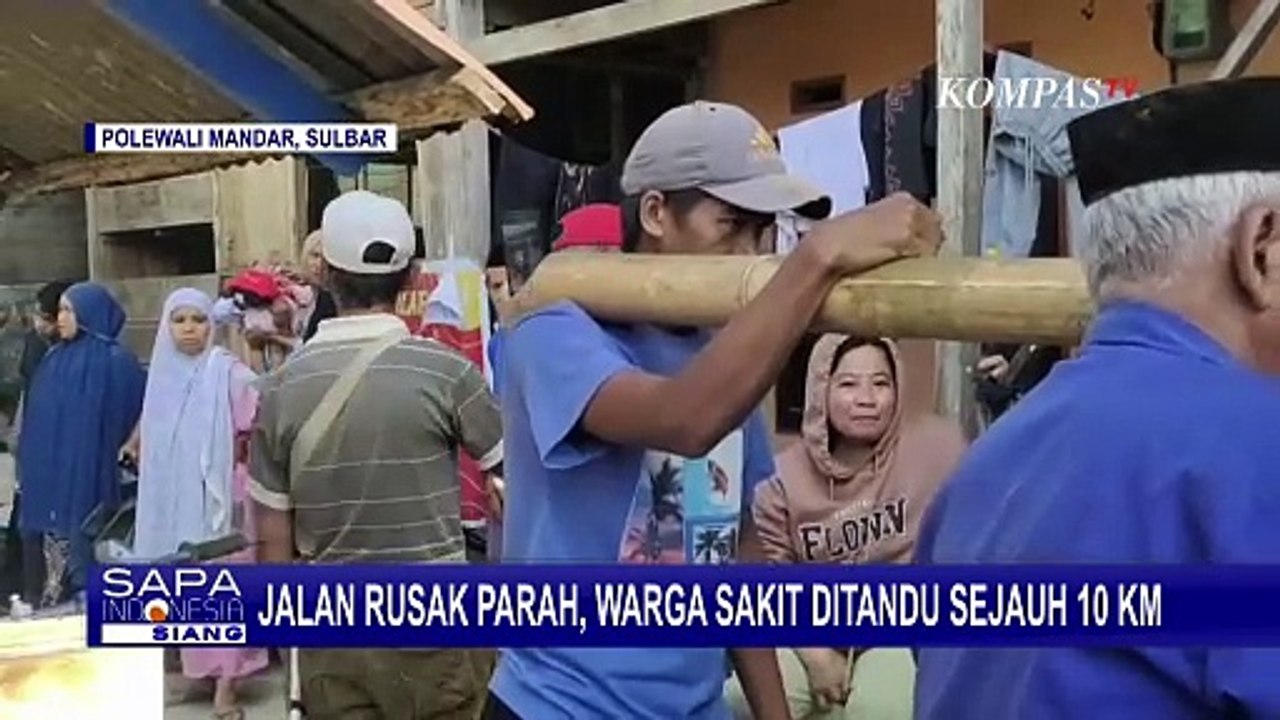 Jalan Rusak Parah, Warga Sakit di Dusun Ratte P...