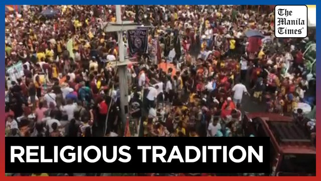 Catholics attend mass at Quiapo Church for Feast of Black Nazarene