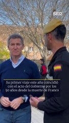Feijóo visita las zonas afectadas por la DANA en Valencia
