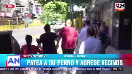 Vecino de Corrientes y Pueyrredón envuelto en polémica por agresiones